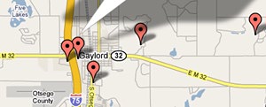 Gaylord Area Lodging